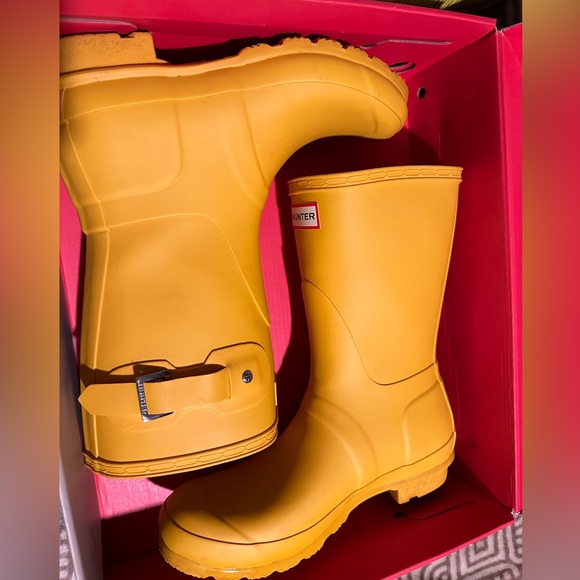 Hunter Boots Original Short Yellow - Picture 9 of 9